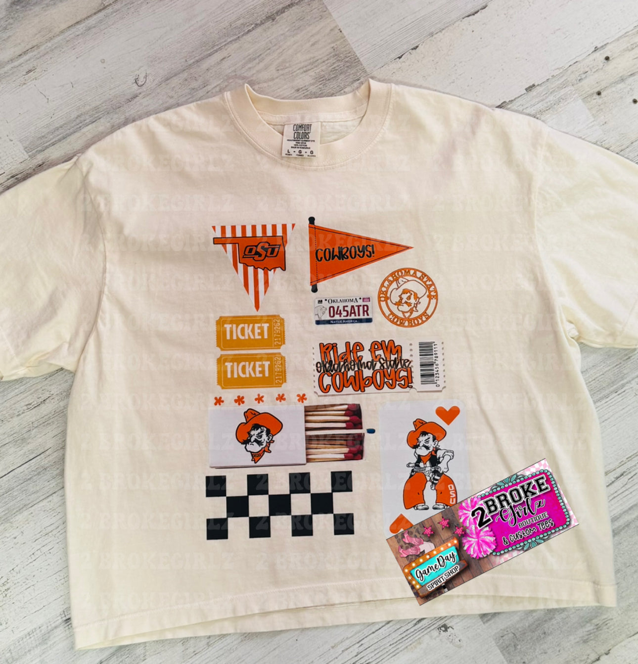 Comfort Colors Matchbox Graphic Tee