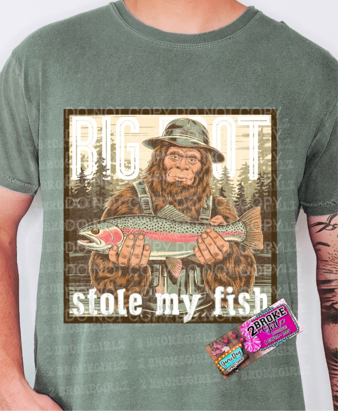 Stole My Fish Graphic Tee