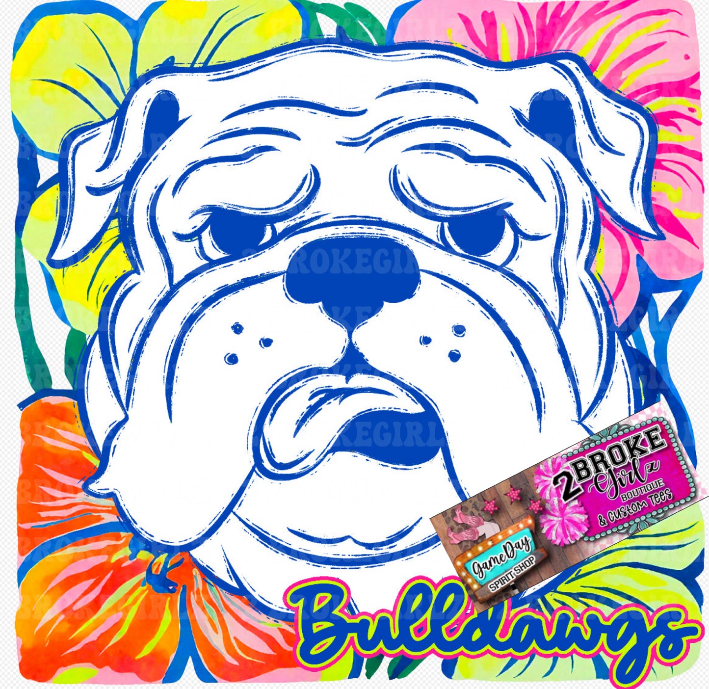 Floral Custom Graphic Tee YOUTH SIZES