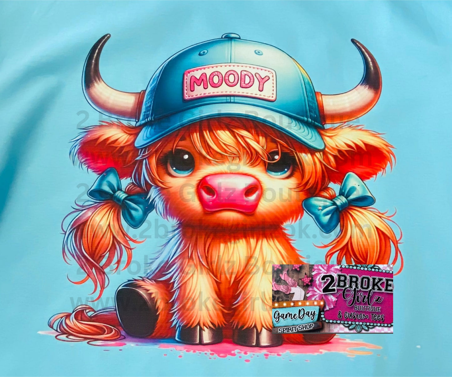Moody Heifer Graphic