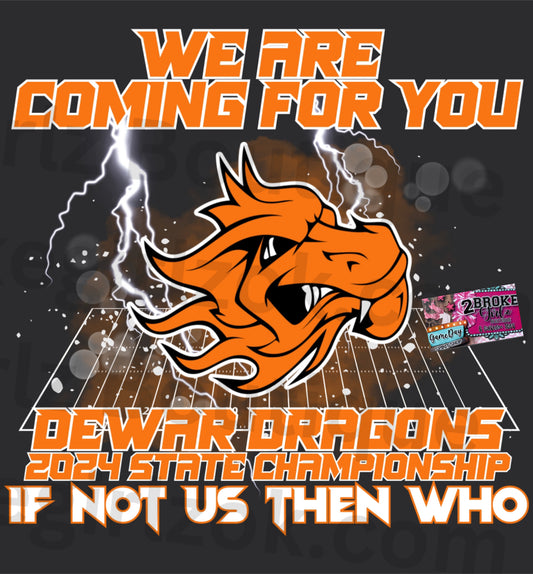 Dewar Dragons Tee or Sweatshirt