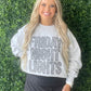 Leopard Screen Print Friday Night Lights Sweatshirt
