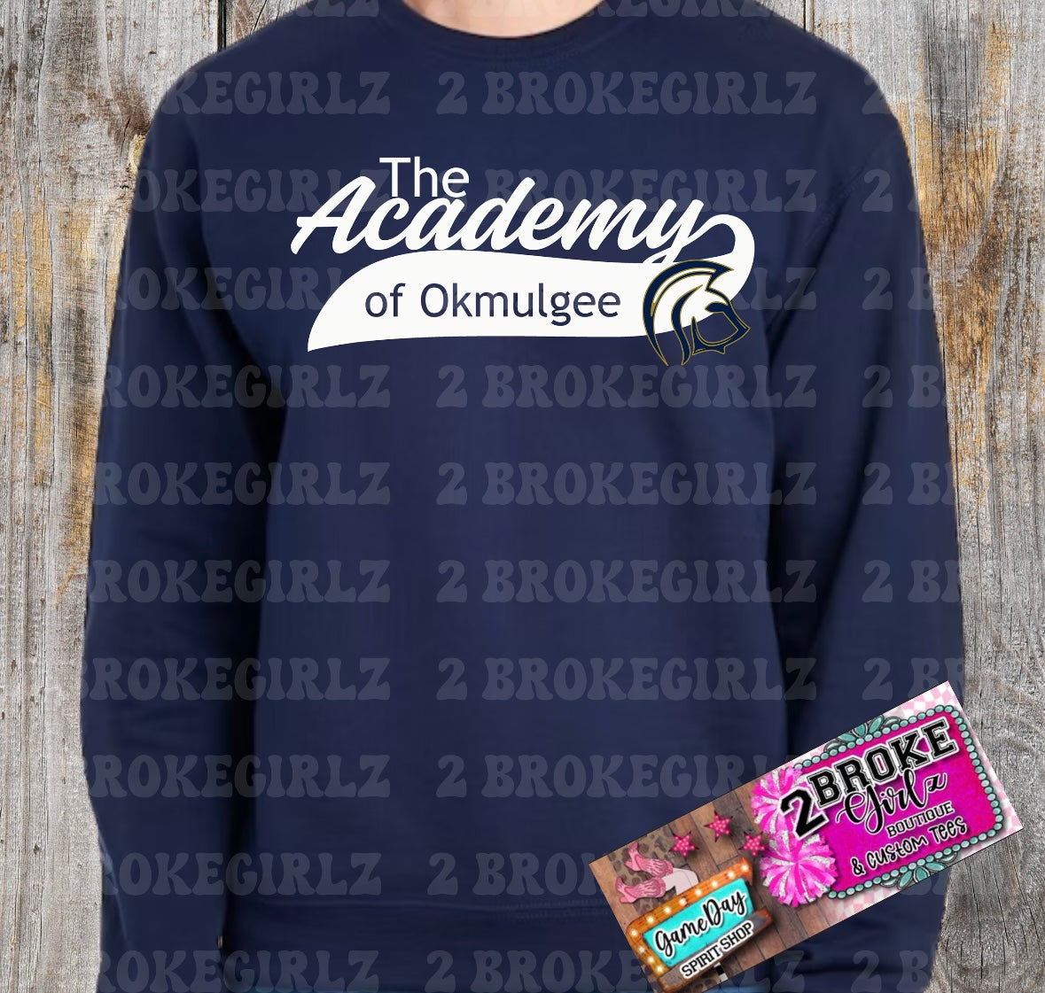The Academy Of Okmulgee Sweatshirt Youth -Adult