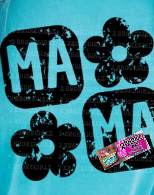 Mama Screen Print Graphic Tee