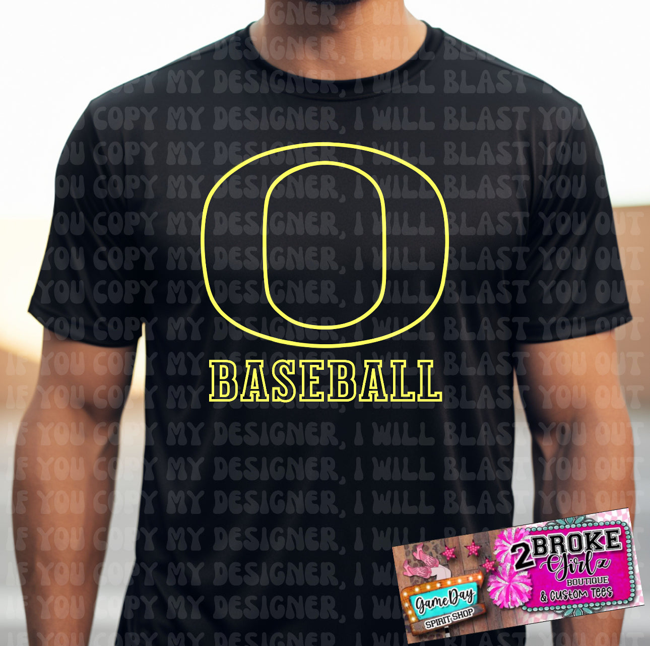 Big “O” Baseball Tee or Sweatshirt