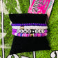 Purple Game Day Heishi Bracelet