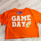 Game Day Chenille Patch Mom Crop Top