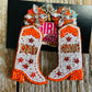 Cowboy Boot Game Day Earrings