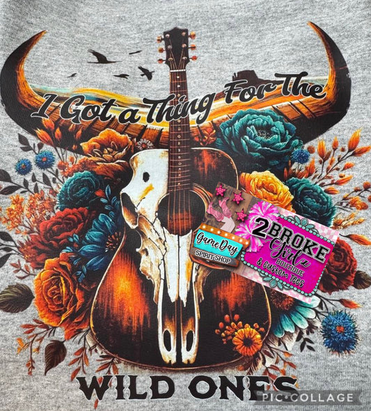 Wild Ones Graphic Tee of Crewneck