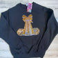 Cheer Spangle Crewneck - Gold & Silver