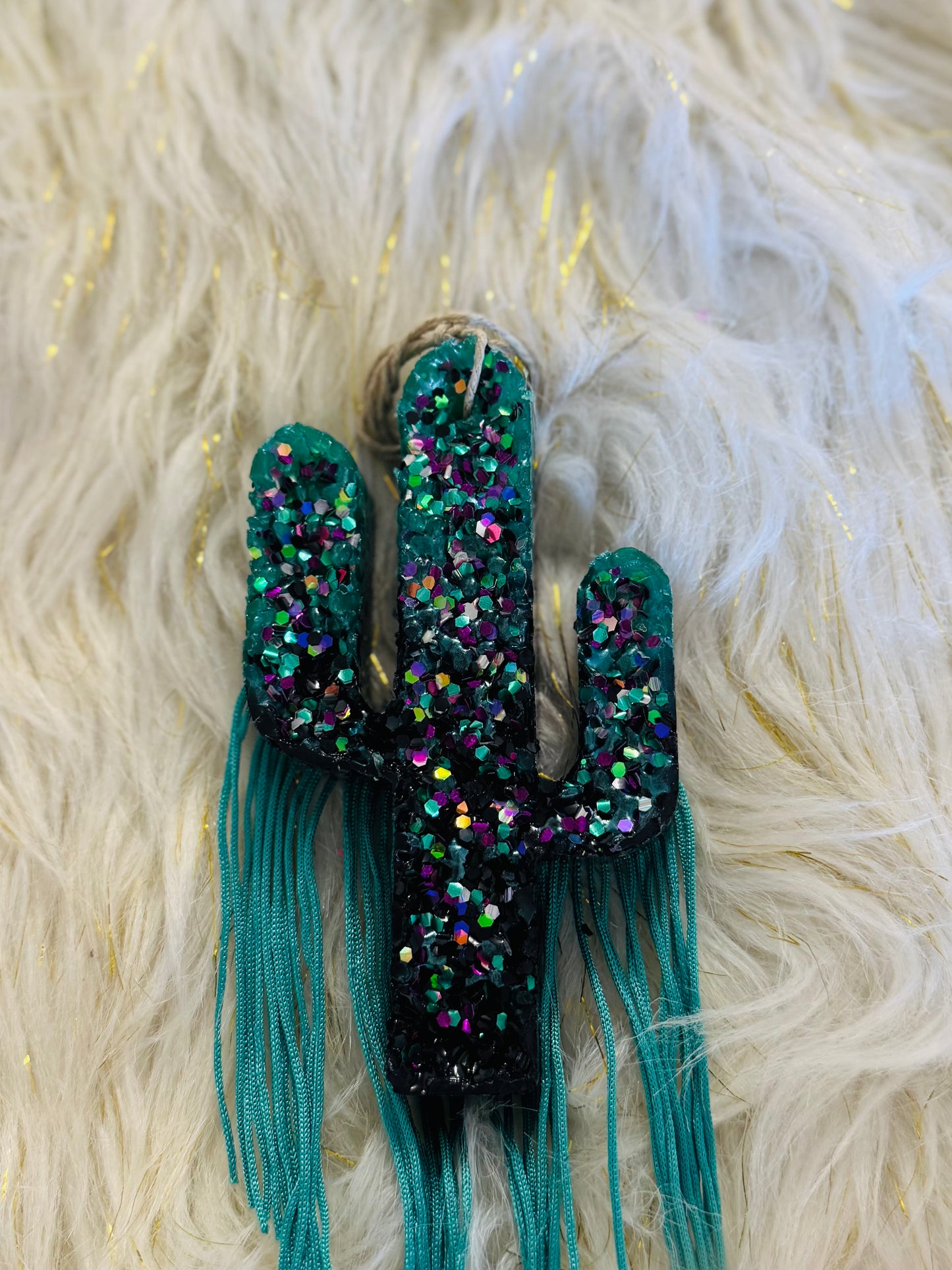 Glitter Cactus Freshie