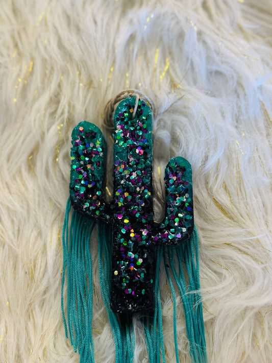 Glitter Cactus Freshie