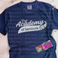 The Academy of Seminole Or Okmulgee Comfort Colors Tee