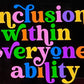 Inclusion Tee