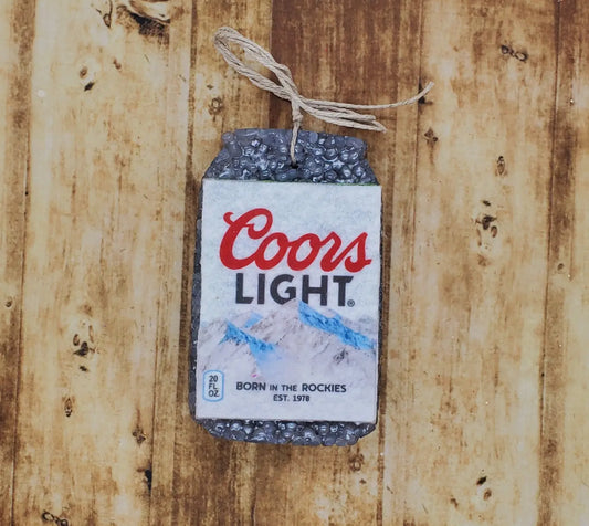 Coors Light Can Freshie
