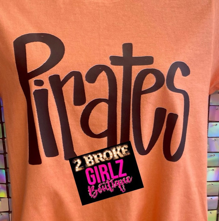 Pirates Orange Tee