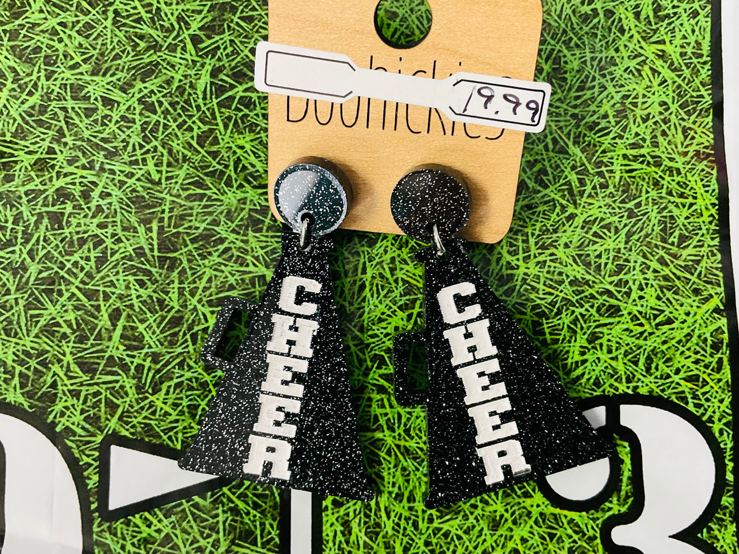 Megaphone Hypoallergenic Cheer Earrings
