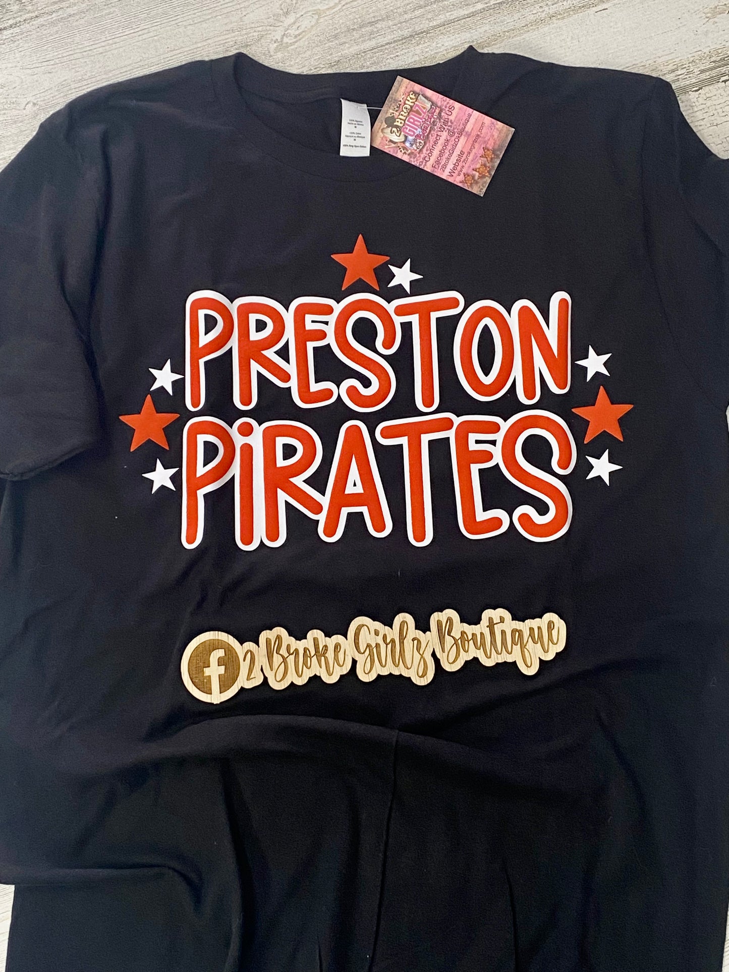 Preston Pirates Puff Star Tee