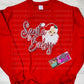 Santa Baby Chenille Sweatshirt