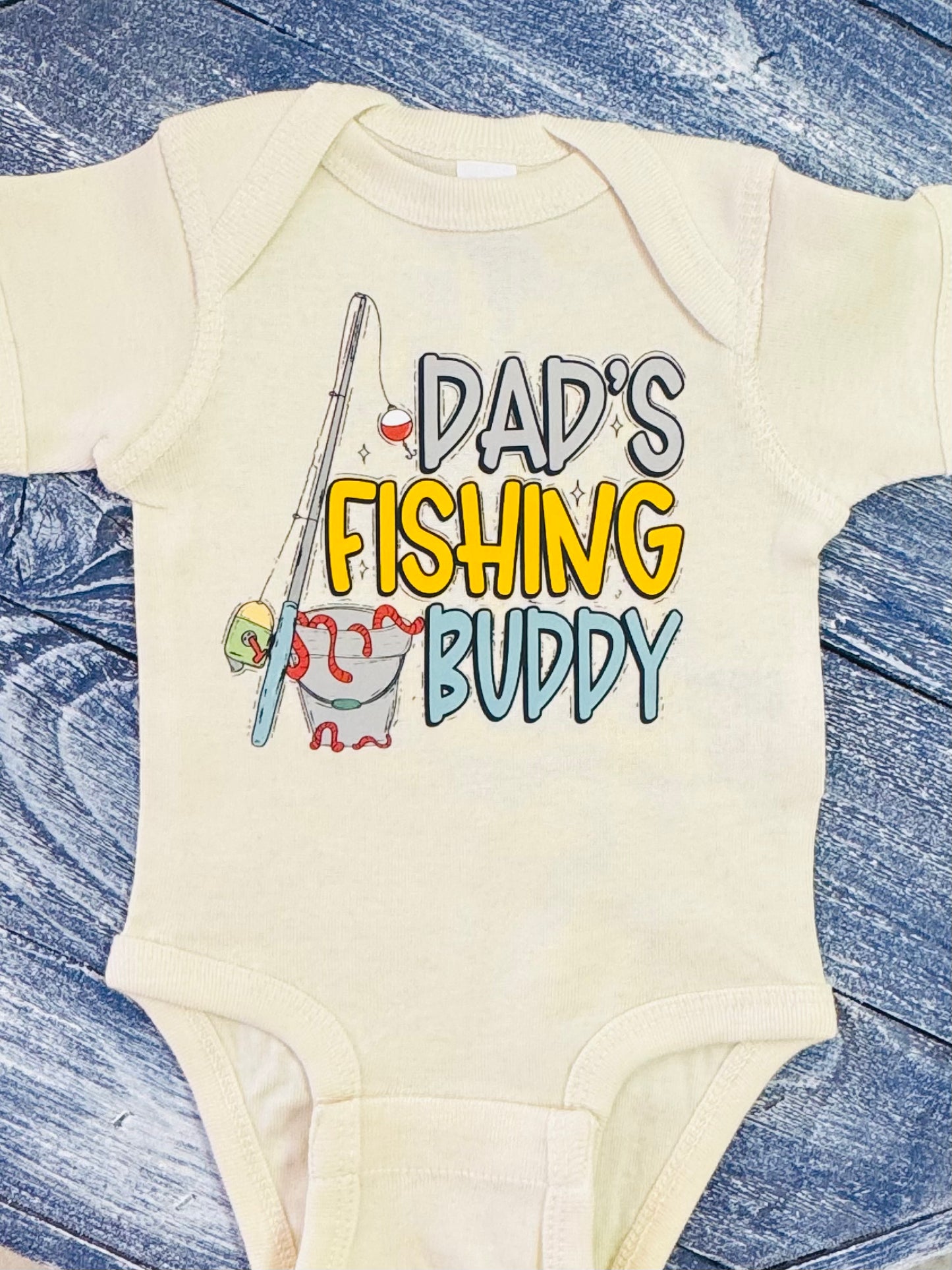 Dad’s Fishing Buddy Onesie