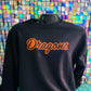 Dragons Glitter & Puff Crewneck