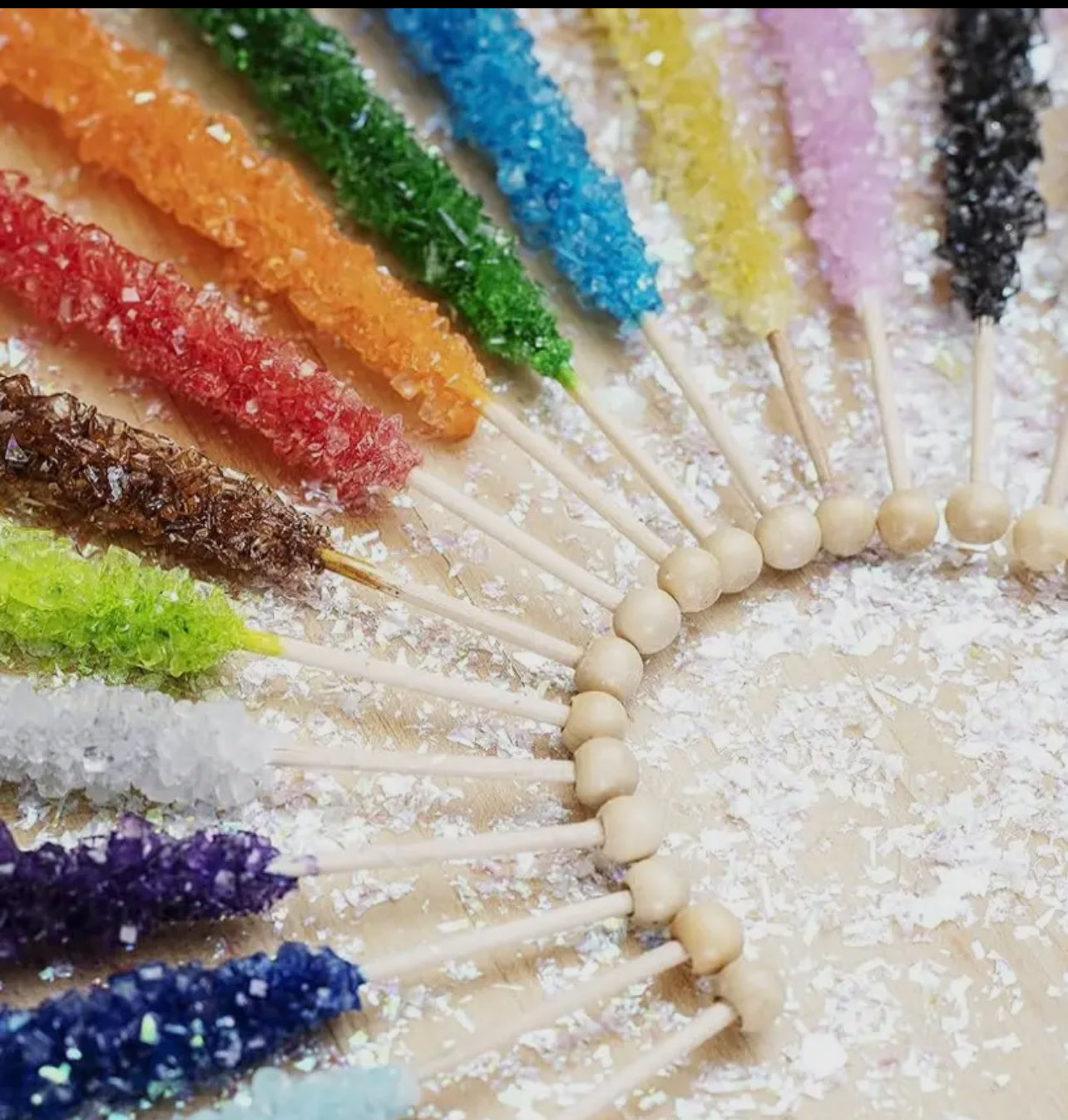 Rock Candy on a Stick