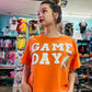 Game Day Chenille Patch Mom Crop Top