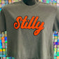 Stilly Glitter & Puff Comfort Colors Cropped Tee