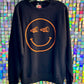 Glitter Cheer Smiley Sweatshirt