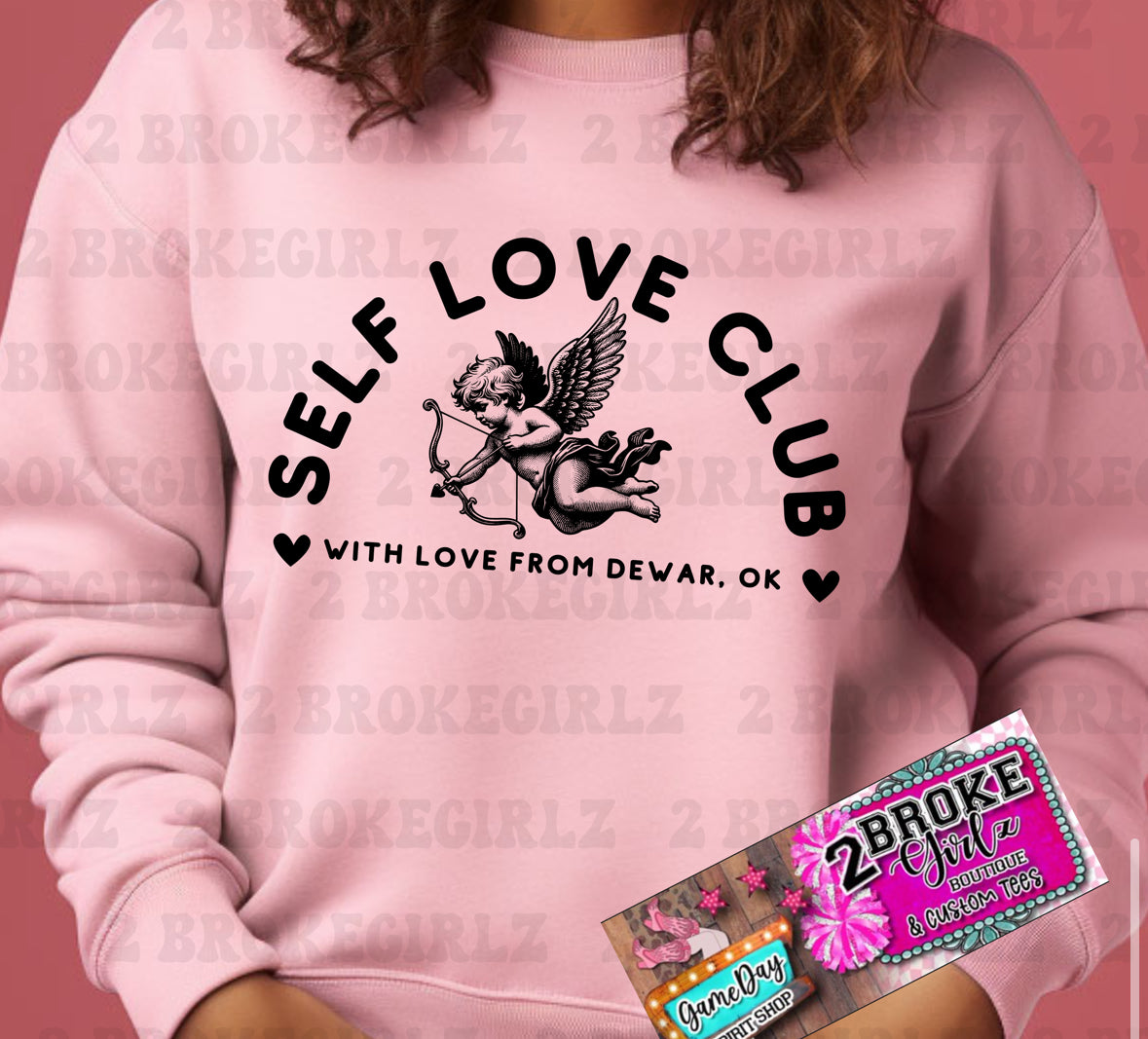 CUSTOMIZE Self Love Club - Sweatshirt or Tee