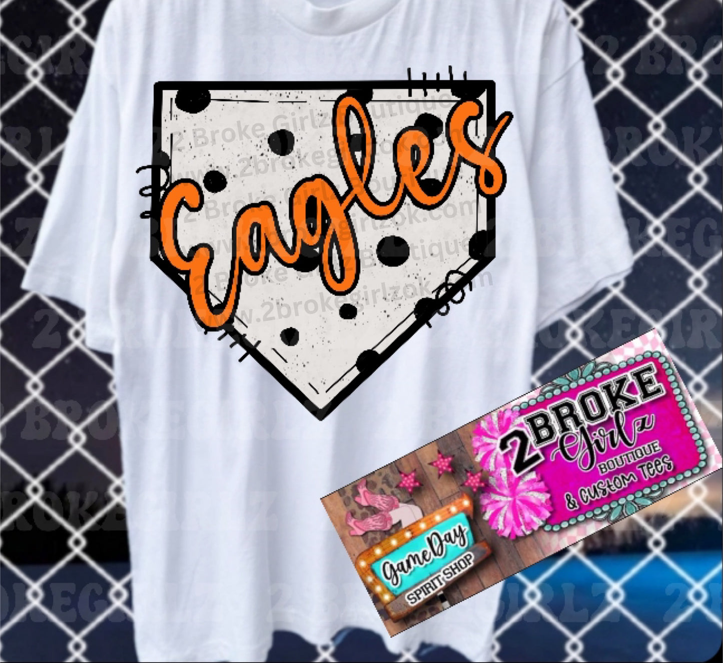 Eagles Graphic Tee or Sweatshirt