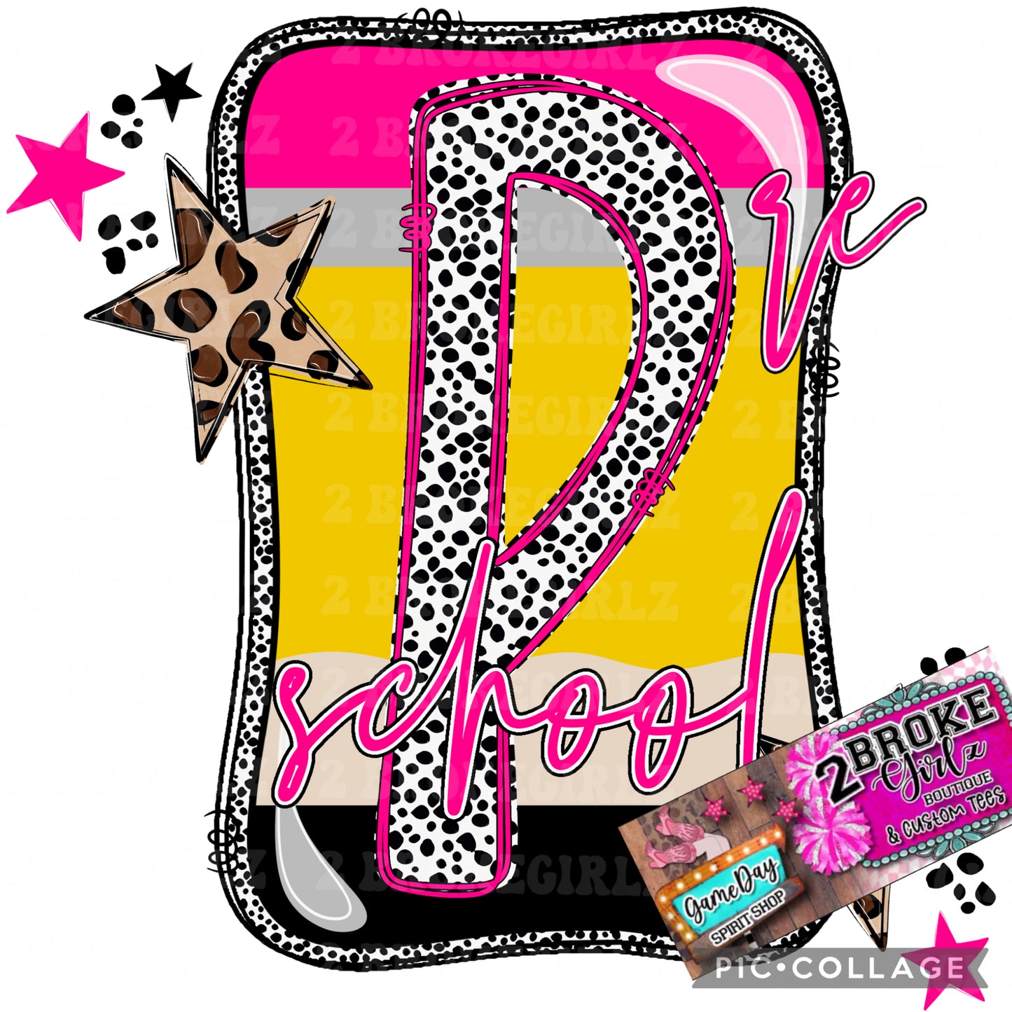 Pre School Tee - Softstyle or Comfort Color