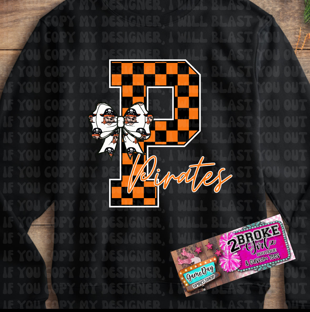 Pirates Spirit Wear Tee/Sweatshirt