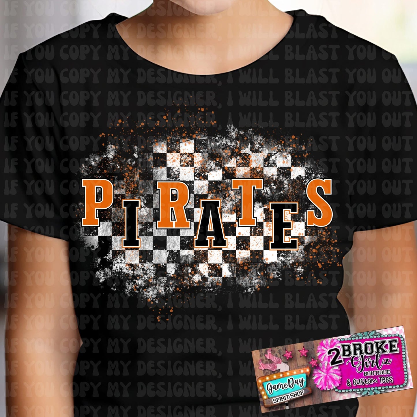 Custom Paint Splatter Graphic Tee