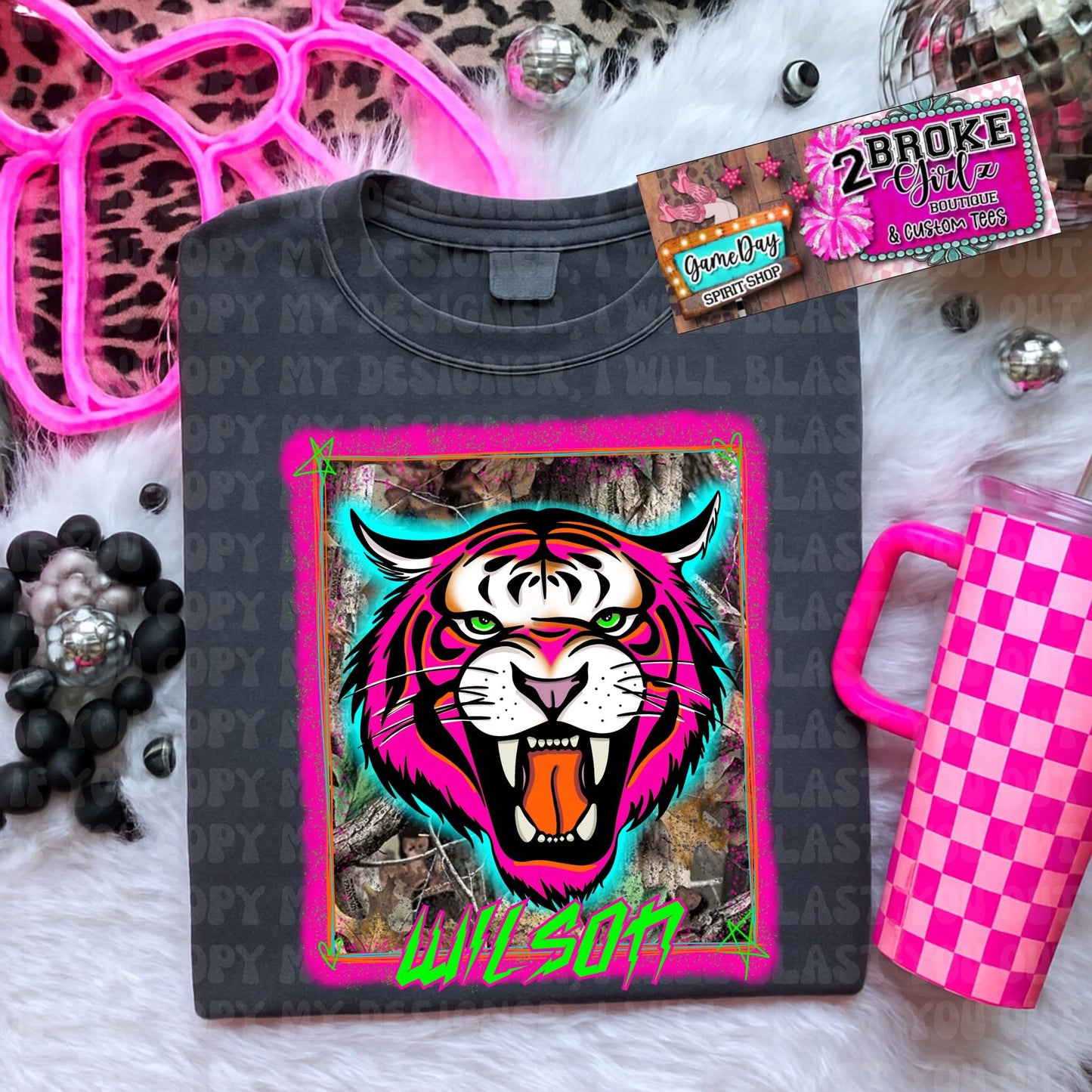 Wilson Tigers Comfort Color Tee