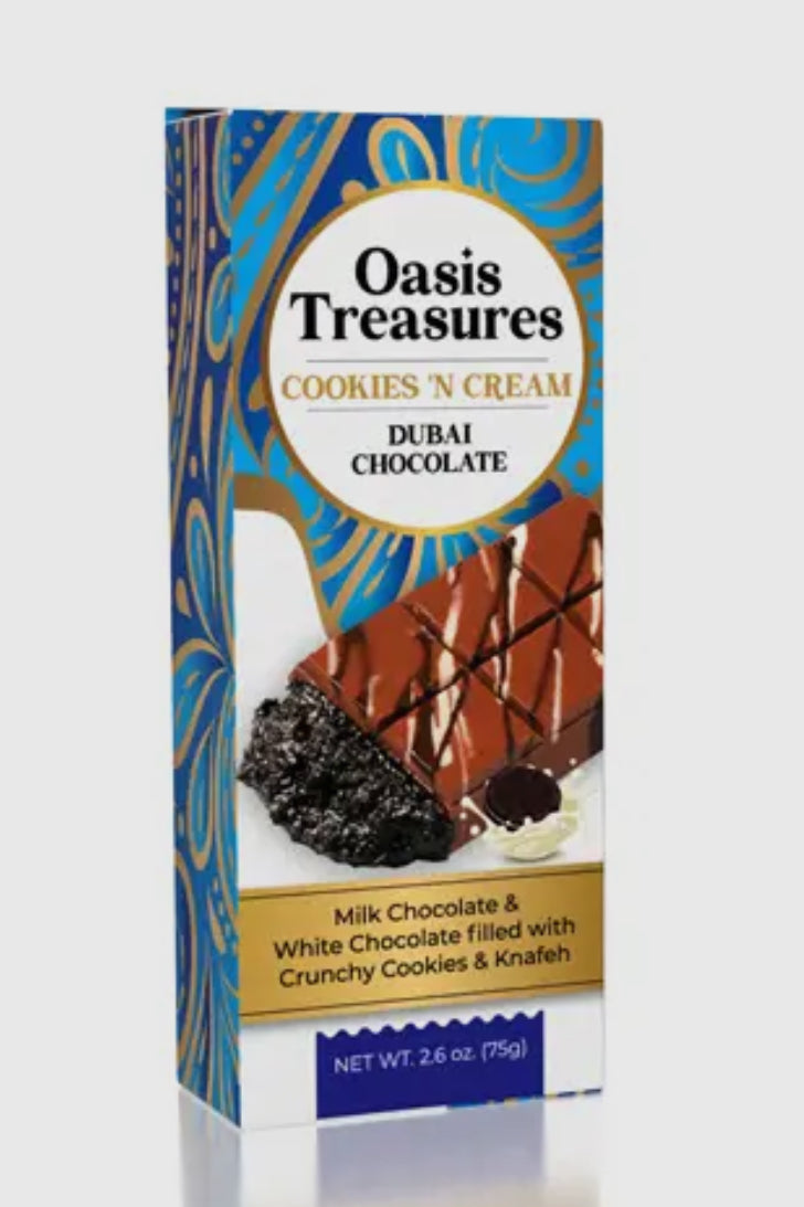 Cookies ‘N Cream Dubai Chocolate Bar