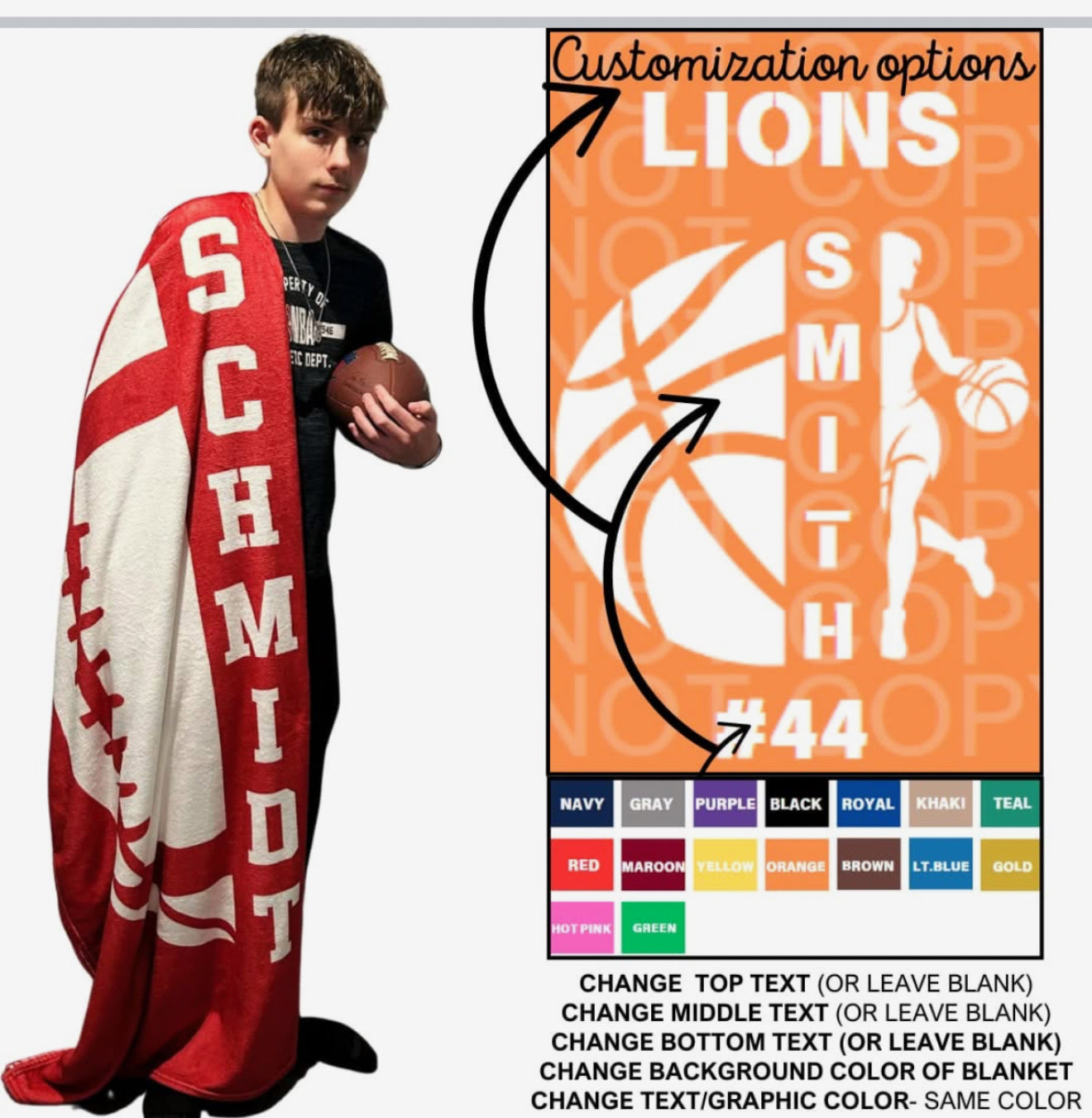 Preorder Sports Blanket 60X80