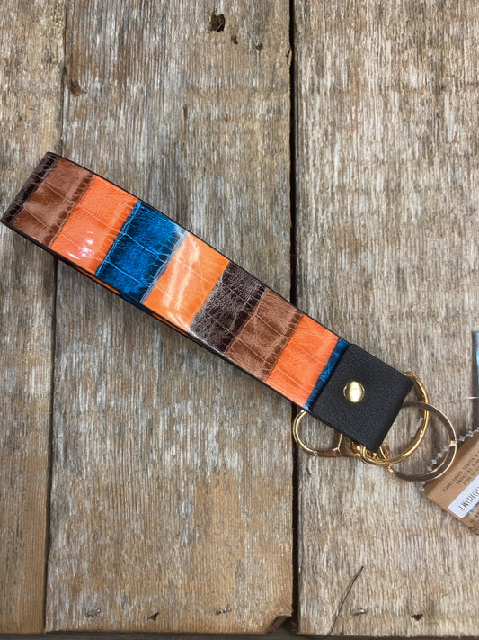 Striped Keychain