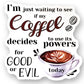 I'm just Waiting To See If My Coffee Sticker