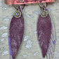 Majestic Leather Earring